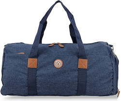 Diplomat Săc Voiaj 27l Albastru Textil M50cm