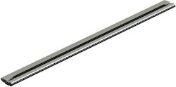 Nordrive Μπάρα Οροφής Αλουμινίου Ασημί 104cm Silenzio Cx Origine System Origine Standard Flush Railing 1 Τεμ L.n15407 Nordrive N15407