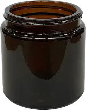 Replacement Glass Container Comandante Dark Brown