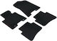 Lampa Set Front and Back Car Mats 4 Pieces for Hyundai Tucson Black