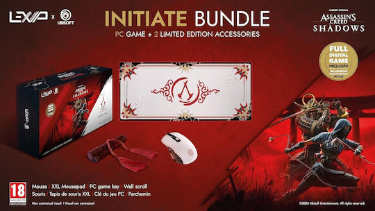 Lexip Assassin’s Creed Shadows Initiate Box Pc Spiel Mouse & Spielmatte