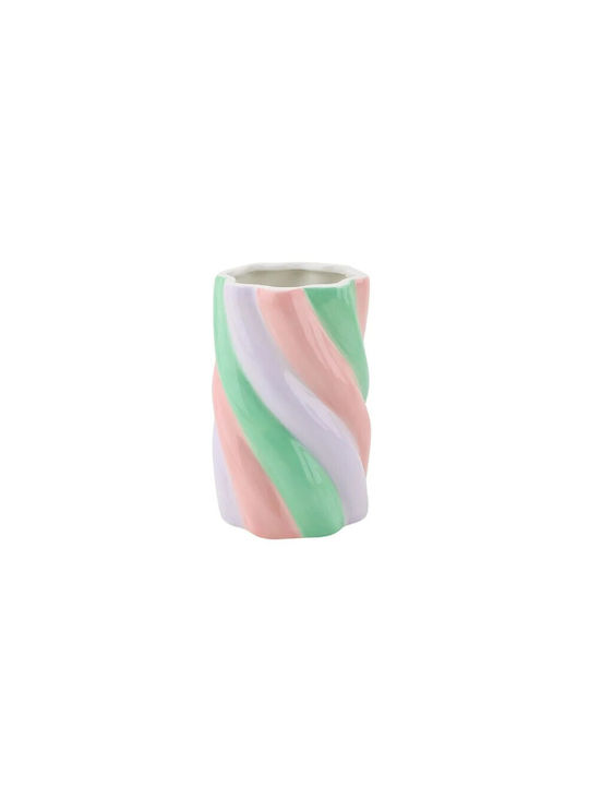 Beauty Home Vase Marshmellow – Rosa Mint Lila – 10x10x15cm