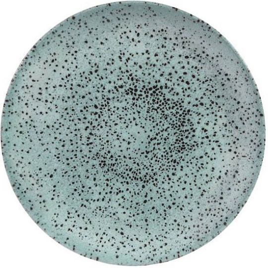 Churchill 1795 Studio Prints Serving Plate Shallow Porcelain Green 21.7cm 12 Pieces