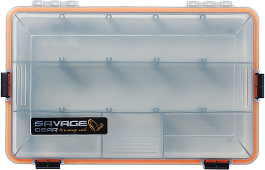 Waterproof Boxes Savage Gear Wp Lurebox Smoke 4b 27.5 X 18 X 5 Cm