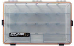 Кутии Адаптивна Водоустойчивост Savage Gear Wp Lurebox Пушек 6b 35,5 X 23 X 9,2 см