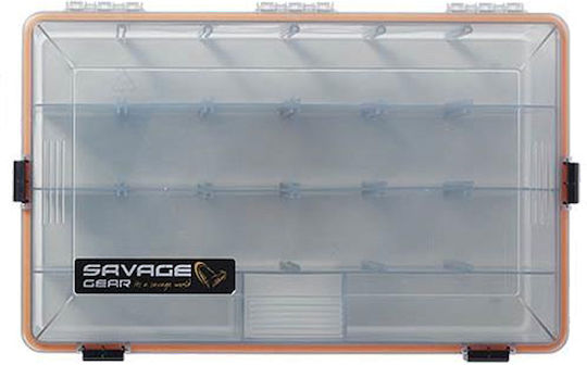 Waterproof Boxes Savage Gear Wp Lurebox Smoke 6b 35.5 X 23 X 9.2 Cm