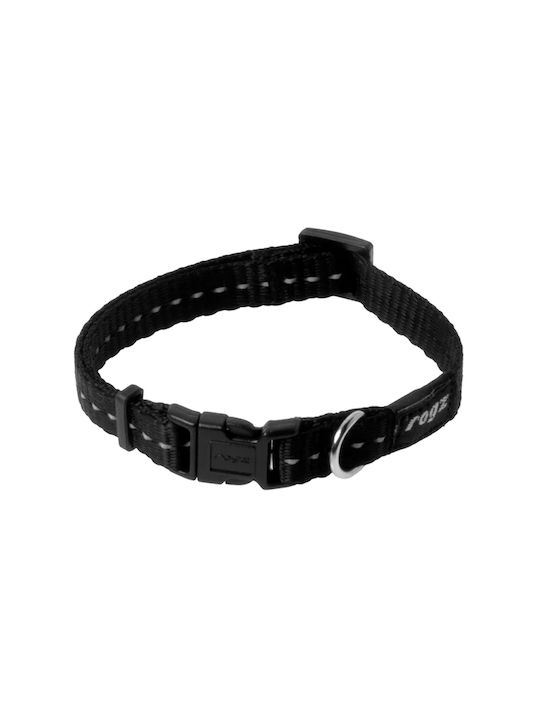 Rogz Περιλαίμιο Σκύλου Utility Μαύρο Xs 16-22cm