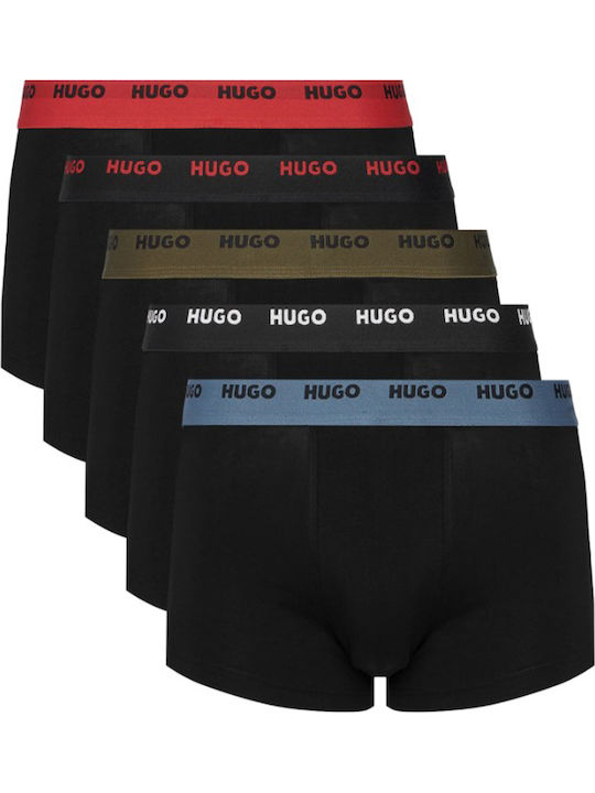 Ανδρικά Μποξεράκια Μαύρο 5Pack
