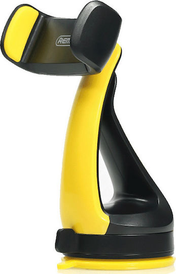 Remax RM-015 Car Mobile Mount 3.5" - 6" with Adjustable Hooks Yellow