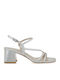 Damen Sandalen Silber