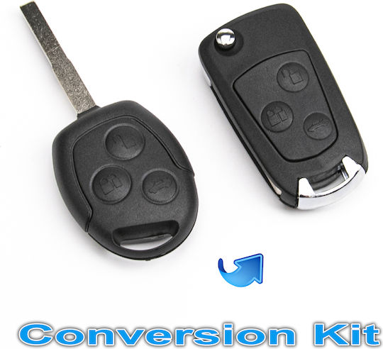 Car Key Shell Ford C-max Fiesta Focus Galaxy Mondeo S-max Hu101