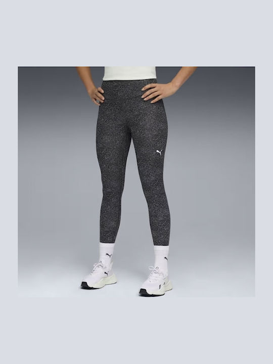PUMA Tight Training Γυναικείο Cropped Κολάν Γκρι