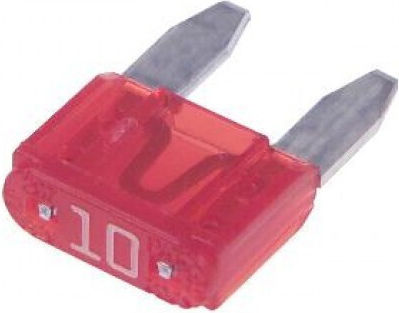 Gbc 25.2650.10 Mini Fuse 10a/32v Red 5 Pieces