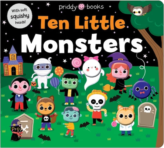 Ten Little Monsters (little Squishies) - Priddy Books - Board Book Ten Little Monsters (little Squishies) - Priddy Books - Board Book