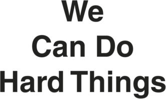 We Can Do Hard Things - Ebury Publishing - Hardback