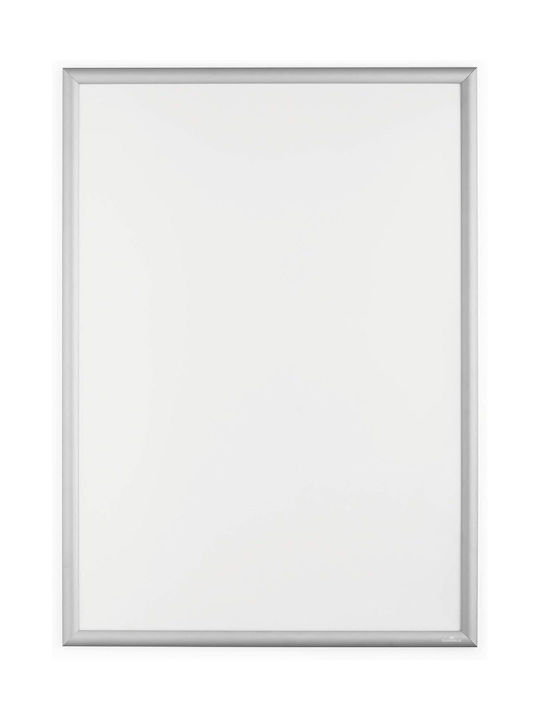 Durable Folding Frame A1 Poster Frame Self-adhesive + Screw Set 1 Piece Silver Anodized Aluminum 500923