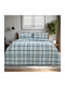 Lino Home Lino Home Bettlaken Set für Einzelbett mit Gummibettlaken 105x200+32cm 3 Stück