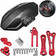 Motorcycle Wheel Mudguard Black