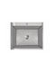 Sanitec Vessel Kitchen Sink Inox L50xW50cm Silver