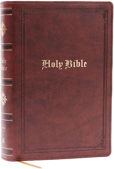 Nkjv Bible: Personal Size Giant Print, Brown Leathersoft, Holy Bible, Red Letter, Comfort Print: New King James Version: New King James Version, ... Size, Giant Print, Red Letter, Comfort Print