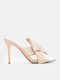 Fabric Beige Sandals