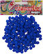 531652 Pompons 8 Farben 10 mm 200 Stück 07 Blau