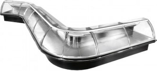 Inox Production Meat Display Case H125xW200xL118cm