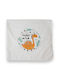 Bonjour Bebe Flannel Baby Burp Cloth 80x80cm Newborn