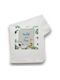 Bonjour Bebe Pique Baby Burp Cloth 75x75cm Newborn