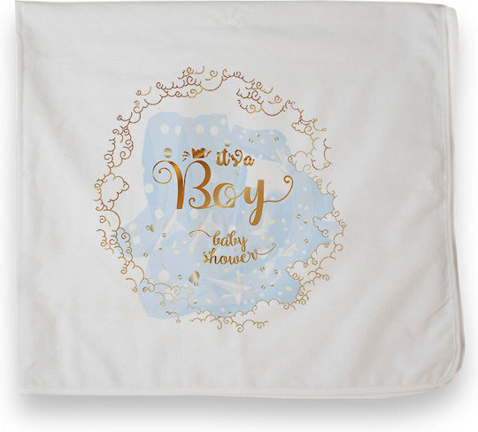 Bonjour Bebe Flannel Baby Burp Cloth 80x80cm Newborn