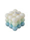 Alista Home Lumânare Aromatică Din Soia Albastru Deschis 6x6cm