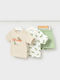 Kids Set with Shorts Summer 3 Pieces Light Green