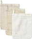 Little Dutch Baby Bath Gloves Little Goose Beige 3 Pieces
