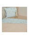 Sophie La Girafe Bettbezug Für Krippe Blau 140x100cm