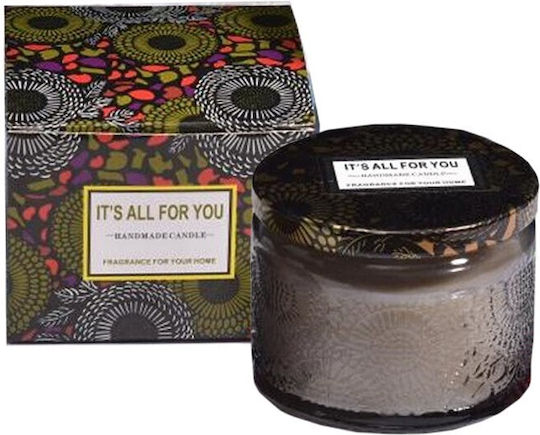 Alista Home Aromatic Candle In Jar With Sandalwood Perfume