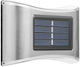 Alista Home Lampă Solară de Perete cu Senzor de Mișcare și Fotocelul IP65 10x6.5cm