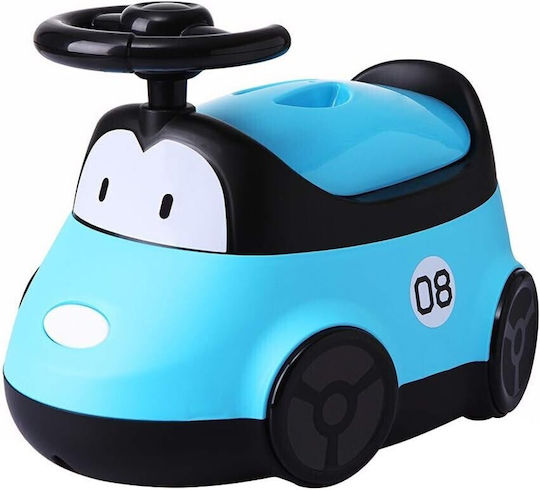 Alista Home Toalete Pentru Copii Mașinuță Car Cu Capac Albastru