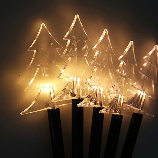 Alista Home Set 5 Lampi Solare cu Lumină Albă Caldă