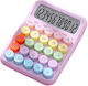 Alista Home Accounting Calculator 12 Digits in Pink Colour