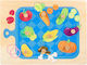 Puzzle Din Lemn Pentru Copii 3+ Ani 9 Piese Alista Home
