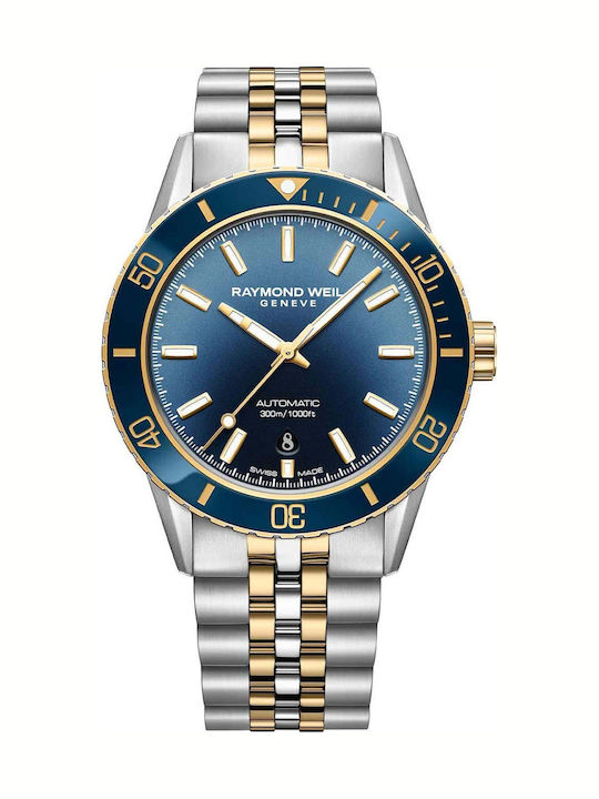 Raymond Weil Freelancer Мъжки Часовник Автоматичен с Метална Гривна Raymond Weil Freelancer Мъжки Часовник Автоматичен с Метална Гривна