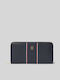 Large Women's Wallet Blue