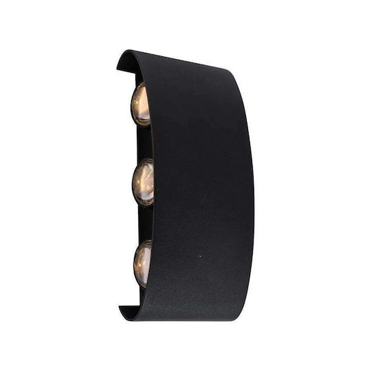 Alista Home Iluminat Exterior Montat Pe Perete Led Ip65 1w Cu Lumină Alb Cald