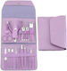 Set Cosmetic De Îngrijire 16 Piese Manichiură Pedichiură Față Include Geantă Organizator Din Piele Ecologică Mov