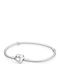 Damen Armband Kette mit Herz-Design
