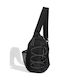Herren Brusttasche Schwarz