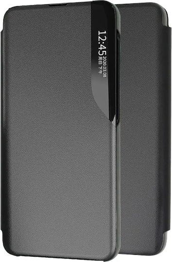 Ancus Book Piele Artificială / Silicon Negru (Redmi A5)