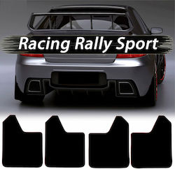 Set 4 Sport Rubber Mud Flaps Cars Universal Blank Model Size 30 X 23cm