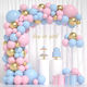 Baby Shower Latex Luftballon Rosa