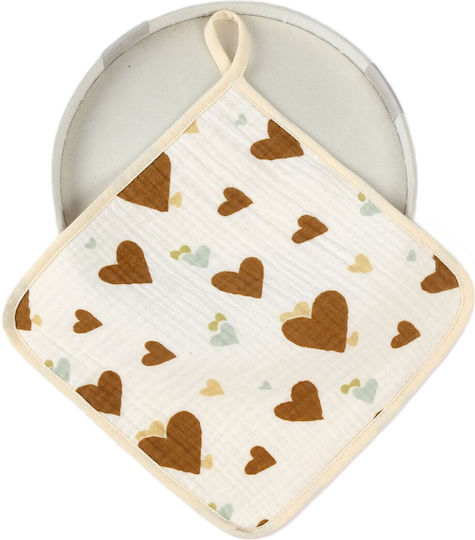 Alista Home Umărul Burp Cloth 25x25cm